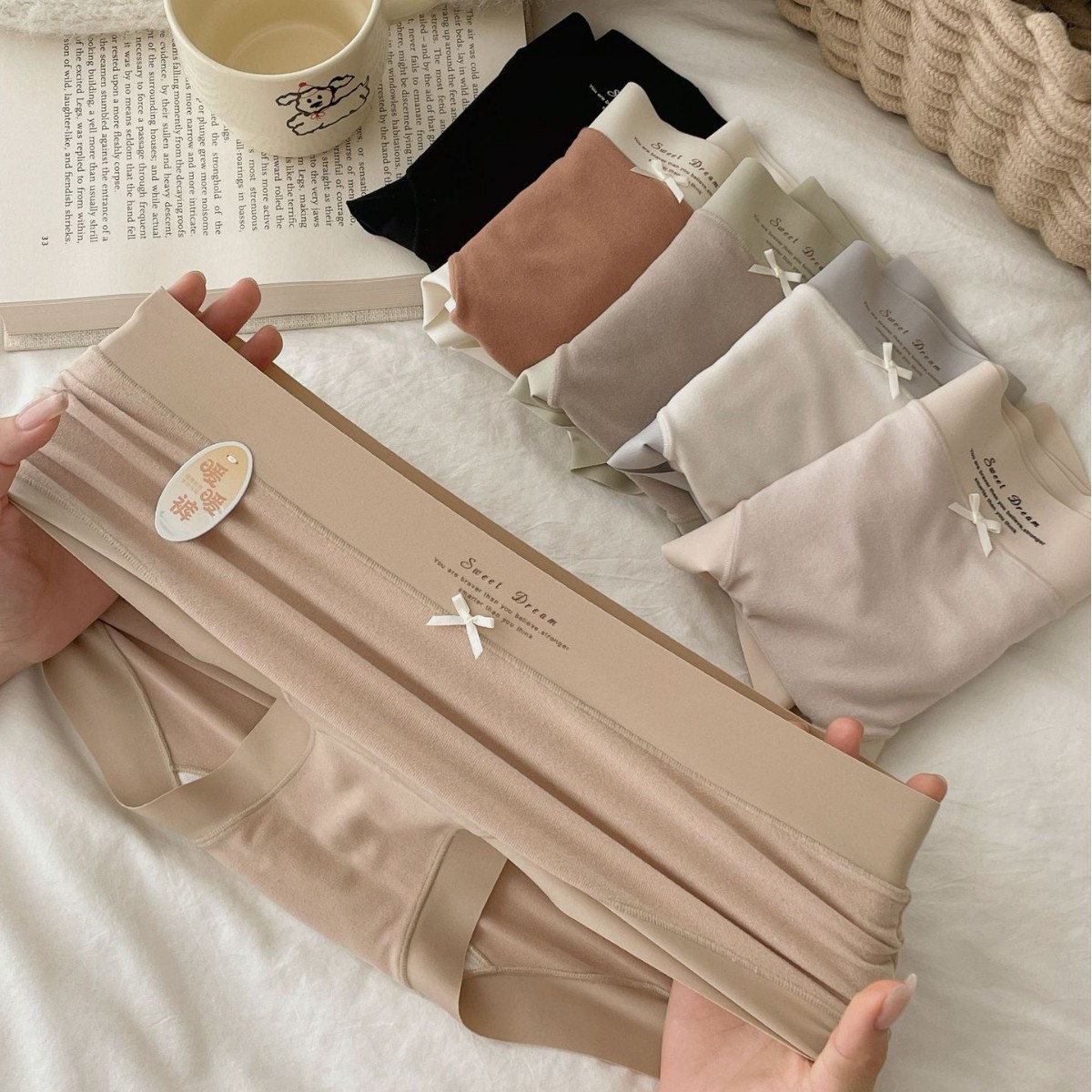 0914023 真的超舒服～奶呼呼磨毛女士內褲包臀無痕內褲 第 2 張