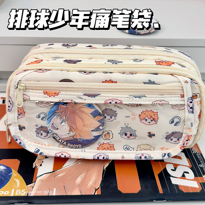  0914031 ins可愛日系文具袋痛包筆袋大容量中小學生文具筆袋 第 10 張