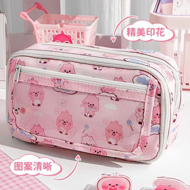  0914031 ins可愛日系文具袋痛包筆袋大容量中小學生文具筆袋 第 14 張