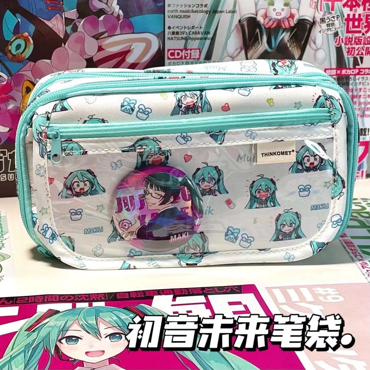  0914031 ins可愛日系文具袋痛包筆袋大容量中小學生文具筆袋 第 16 張