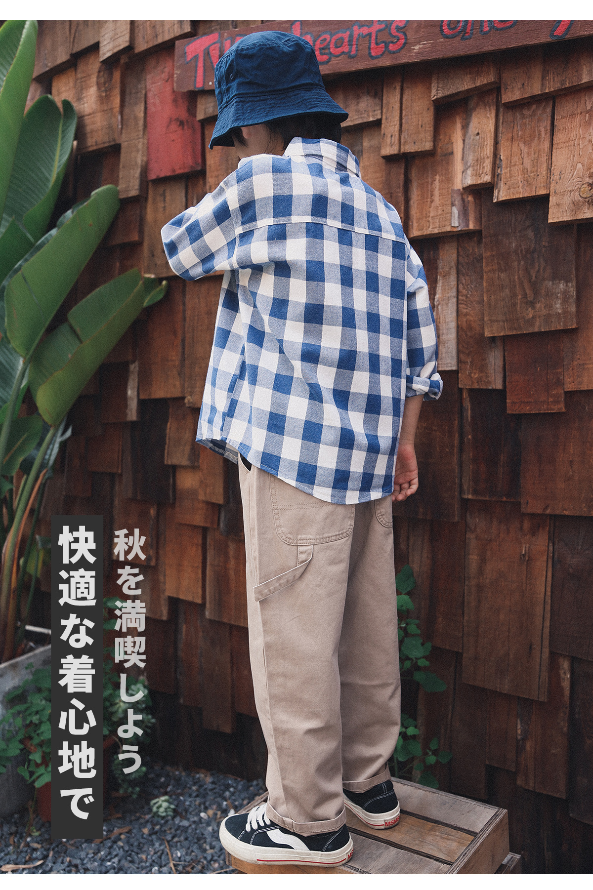 0914052 少年中大童秋季款兒童寬鬆舒適中大童直筒百搭工裝長褲 第 7 張