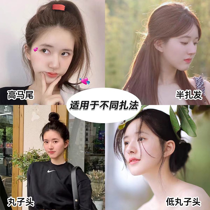 0914078 超好綁～軟QQ的海鹽系棉花糖髮圈10入組 第 3 張