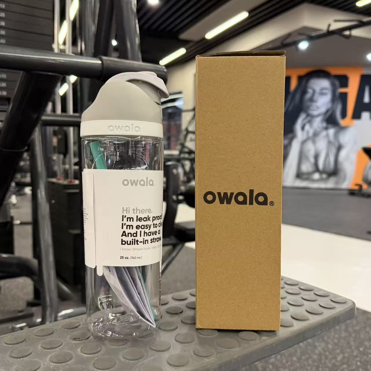 0921007 新款Ow吸管杯Tritan食品級塑膠輕便水壺 第 7 張