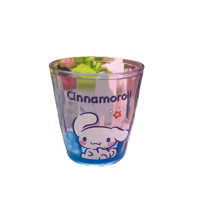 0921029 日系卡通加厚壓克力可愛少女心刷牙漱口杯冷飲杯 第 6 張