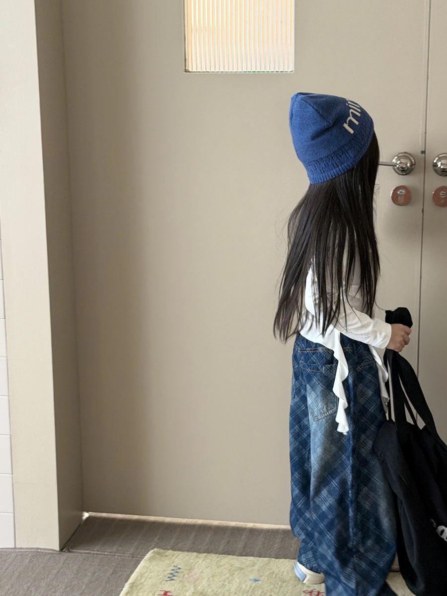 0921058 女中大童韓系秋季側邊綁帶復古刺繡蝴蝶結TEE 第 12 張