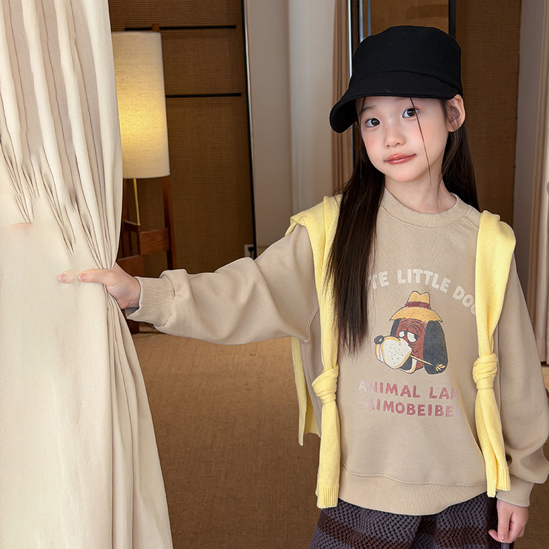 0928082 少女中大童韓系鬆弛感基礎百搭印花圓領大學TEE 第 8 張