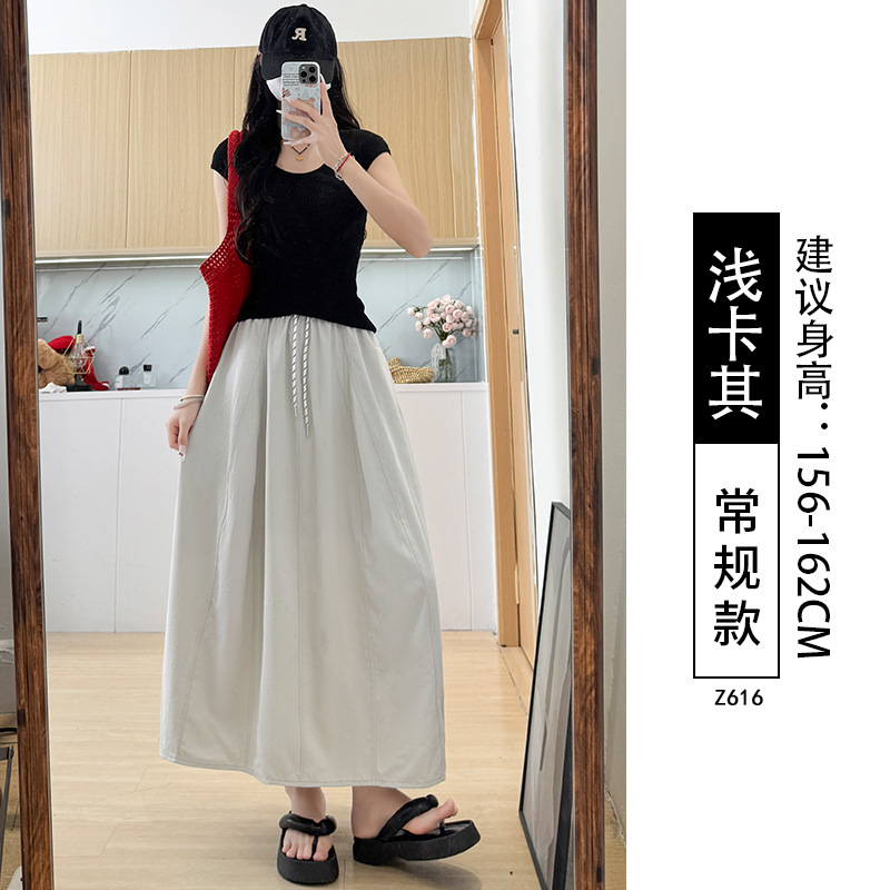 1005039 秋冬女日系甜美風花苞半身裙南瓜裙 第 10 張