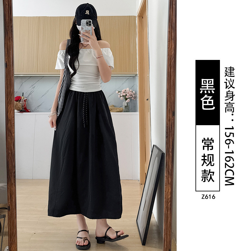 1005039 秋冬女日系甜美風花苞半身裙南瓜裙 第 12 張