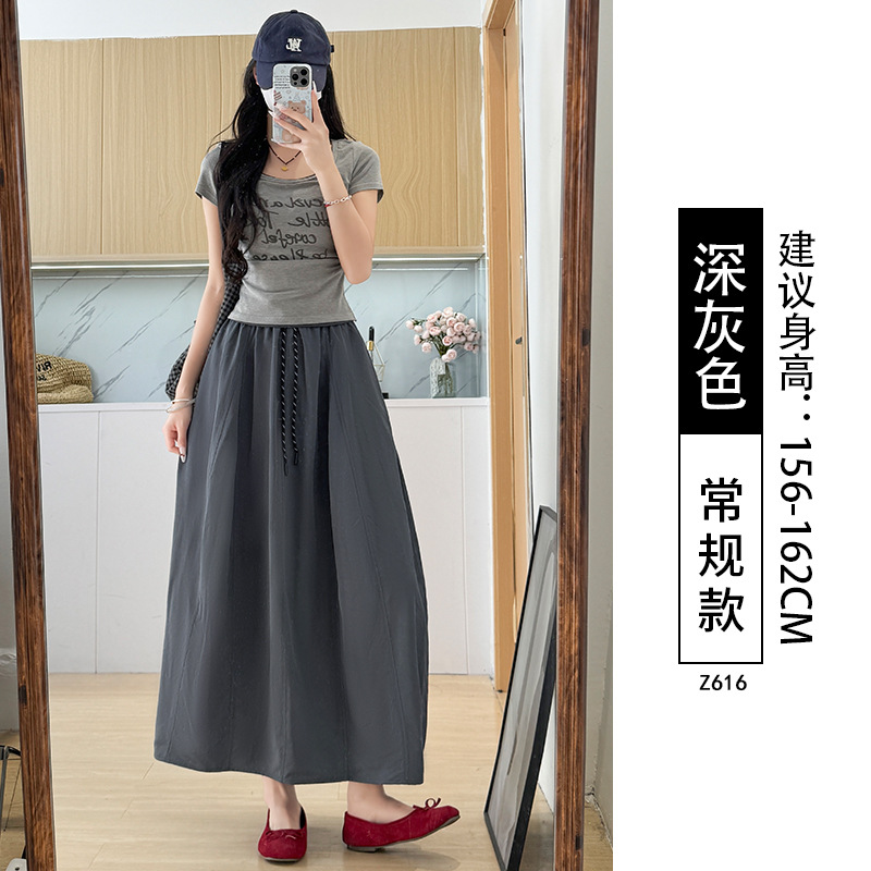 1005039 秋冬女日系甜美風花苞半身裙南瓜裙 第 13 張