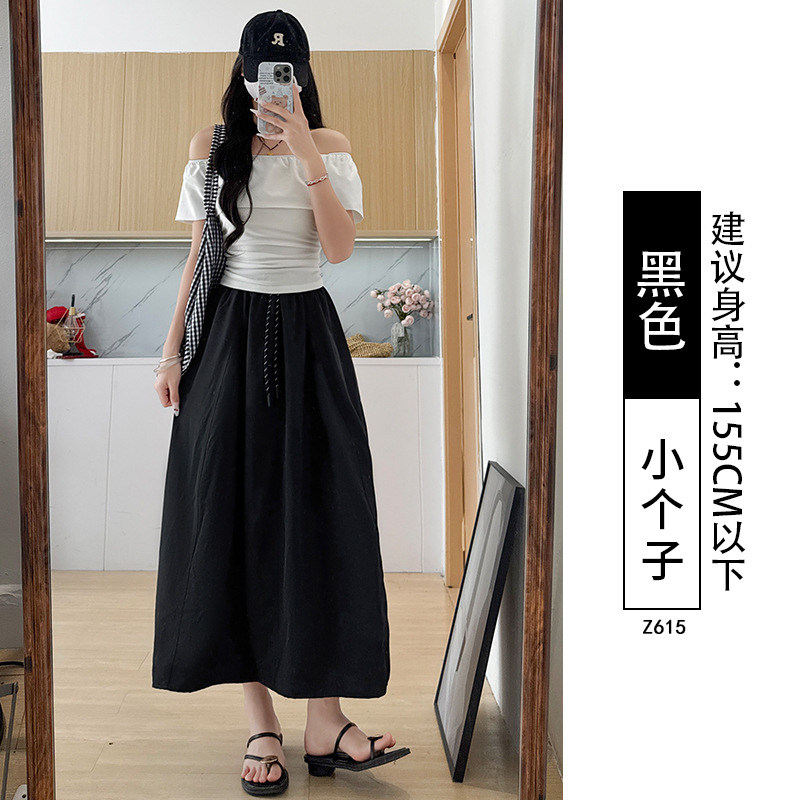 1005039 秋冬女日系甜美風花苞半身裙南瓜裙 第 19 張