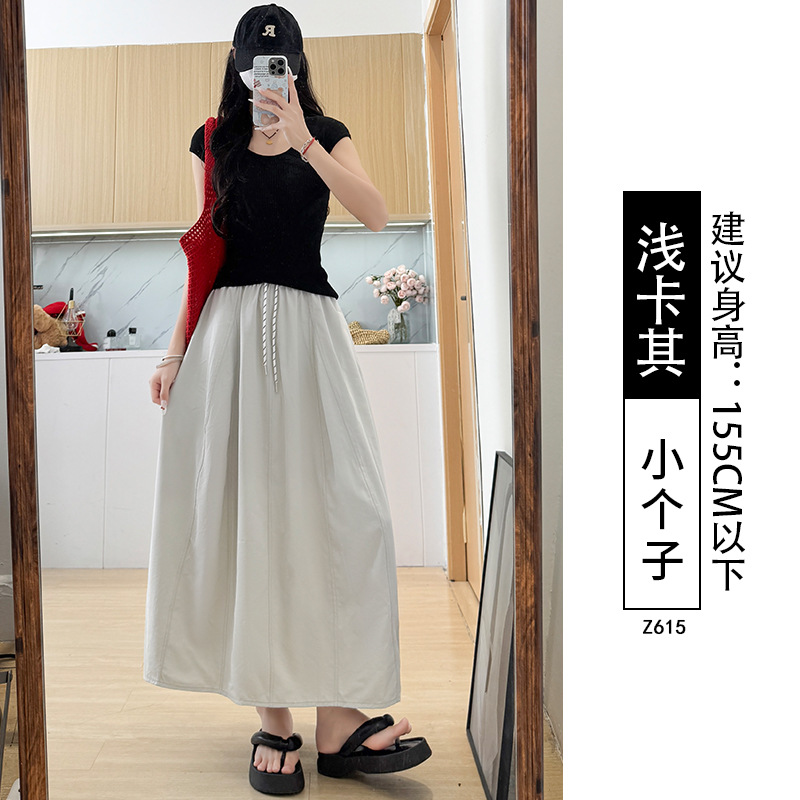 1005039 秋冬女日系甜美風花苞半身裙南瓜裙 第 20 張