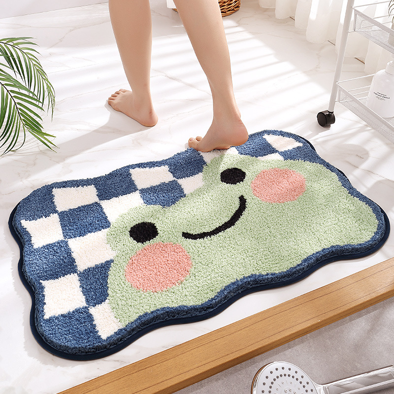 1005042 超舒服！浴室必備柔軟絨毛吸水卡通踏墊 第 14 張