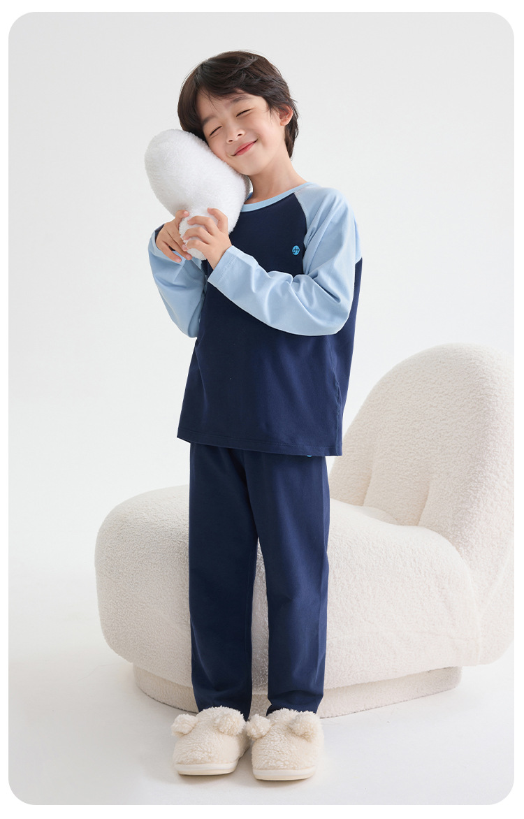 1005055 少年中大童日系舒適寬鬆居家服套裝 第 5 張