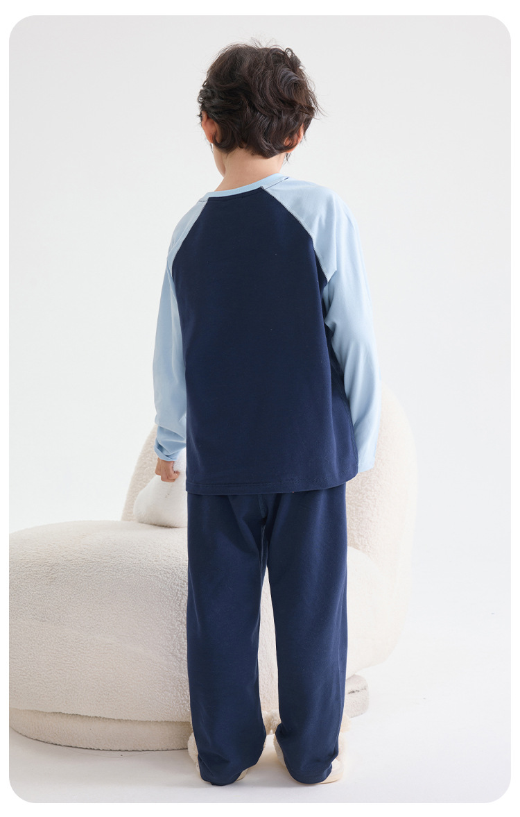 1005055 少年中大童日系舒適寬鬆居家服套裝 第 6 張