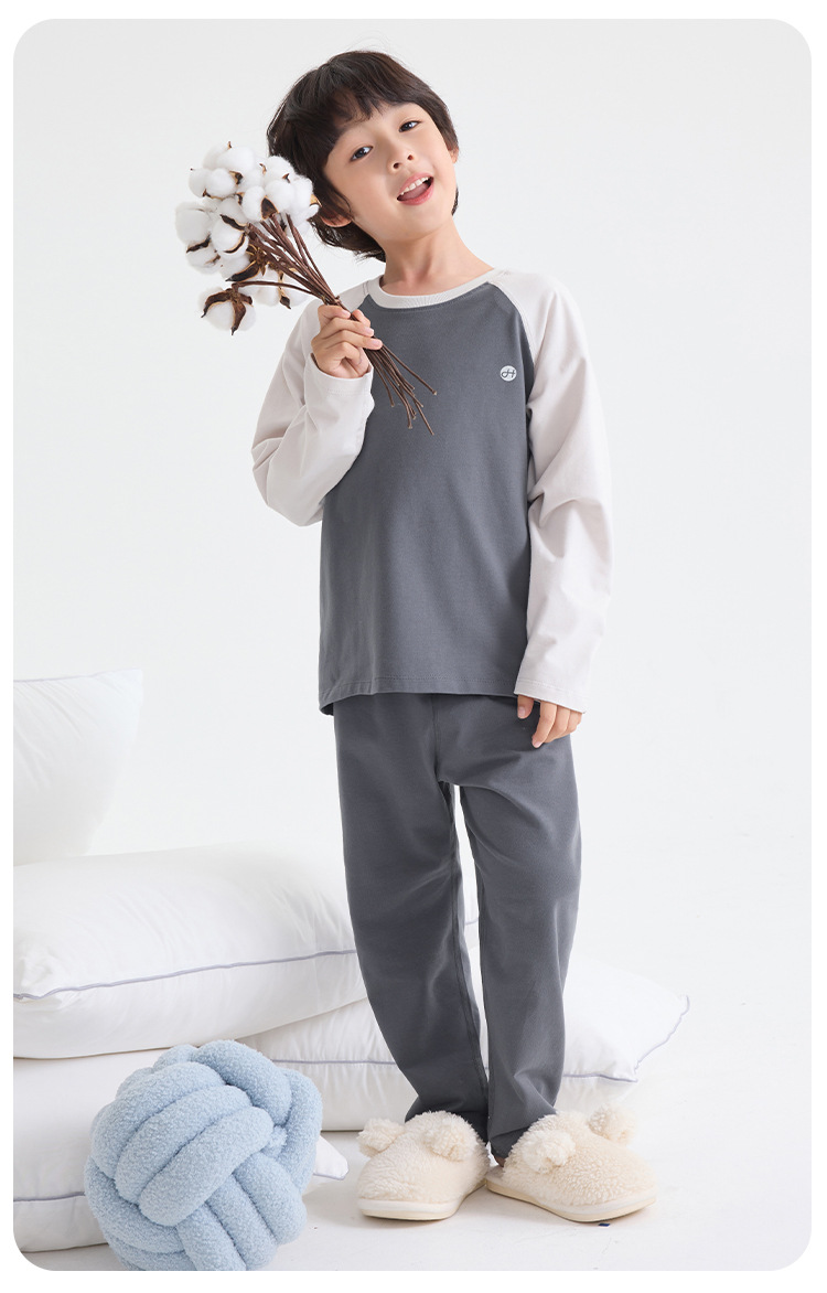 1005055 少年中大童日系舒適寬鬆居家服套裝 第 7 張