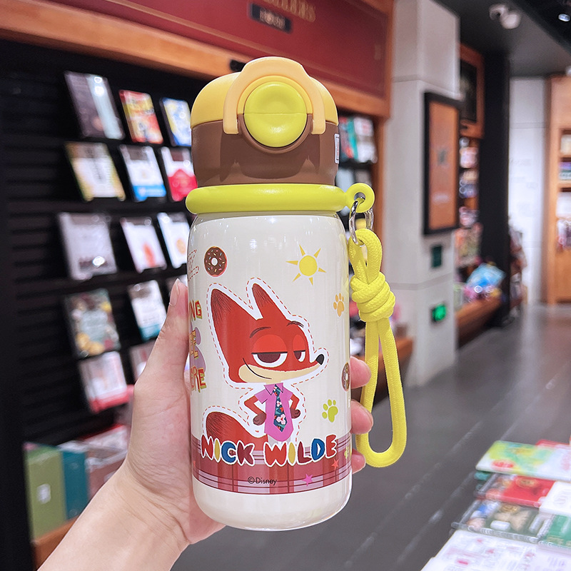 1005057 玩具總動員兒童保溫吸管彈蓋雙飲水壺 第 7 張