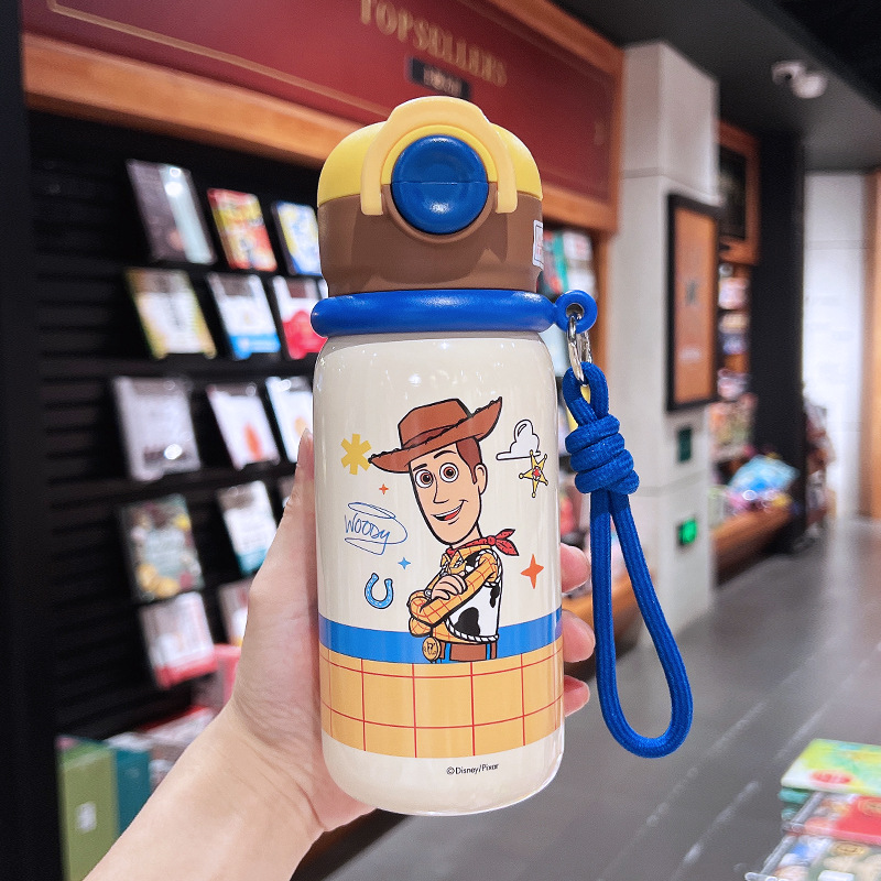 1005057 玩具總動員兒童保溫吸管彈蓋雙飲水壺 第 10 張