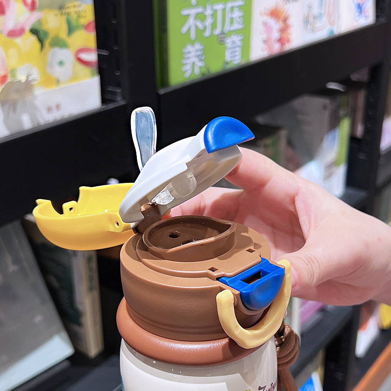 1005057 玩具總動員兒童保溫吸管彈蓋雙飲水壺 第 3 張