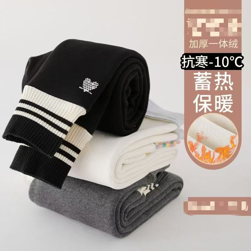 1019021 超值款女童春秋冬兩種厚度基礎款彈性內搭褲 第 6 張