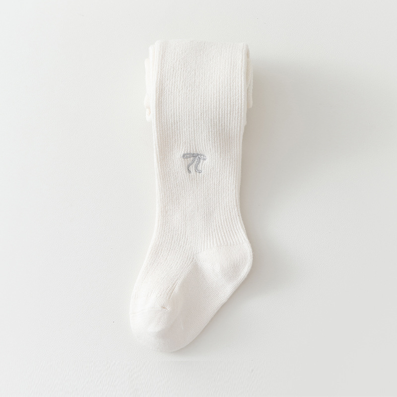 1019025 女童春秋款甜美風刺繡蝴蝶結薄款褲襪 第 6 張