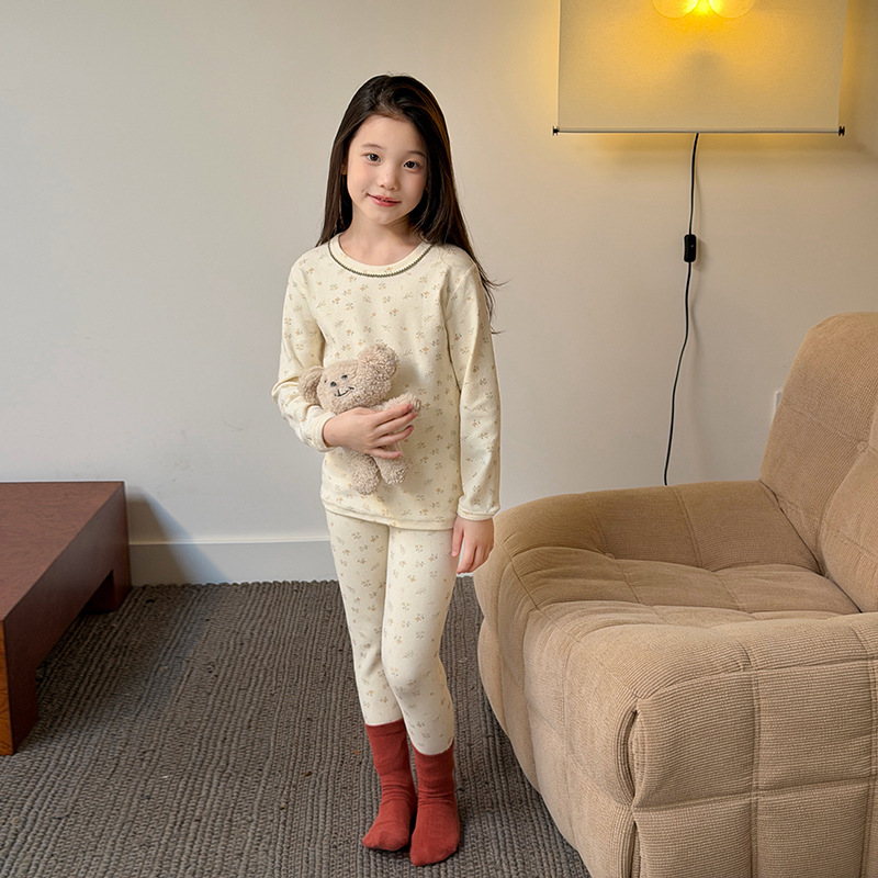 1019032 中大童小印花超柔秋冬無骨羊毛拉架家居服 第 25 張