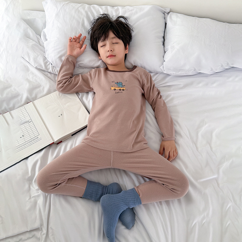 1019032 中大童小印花超柔秋冬無骨羊毛拉架家居服 第 34 張