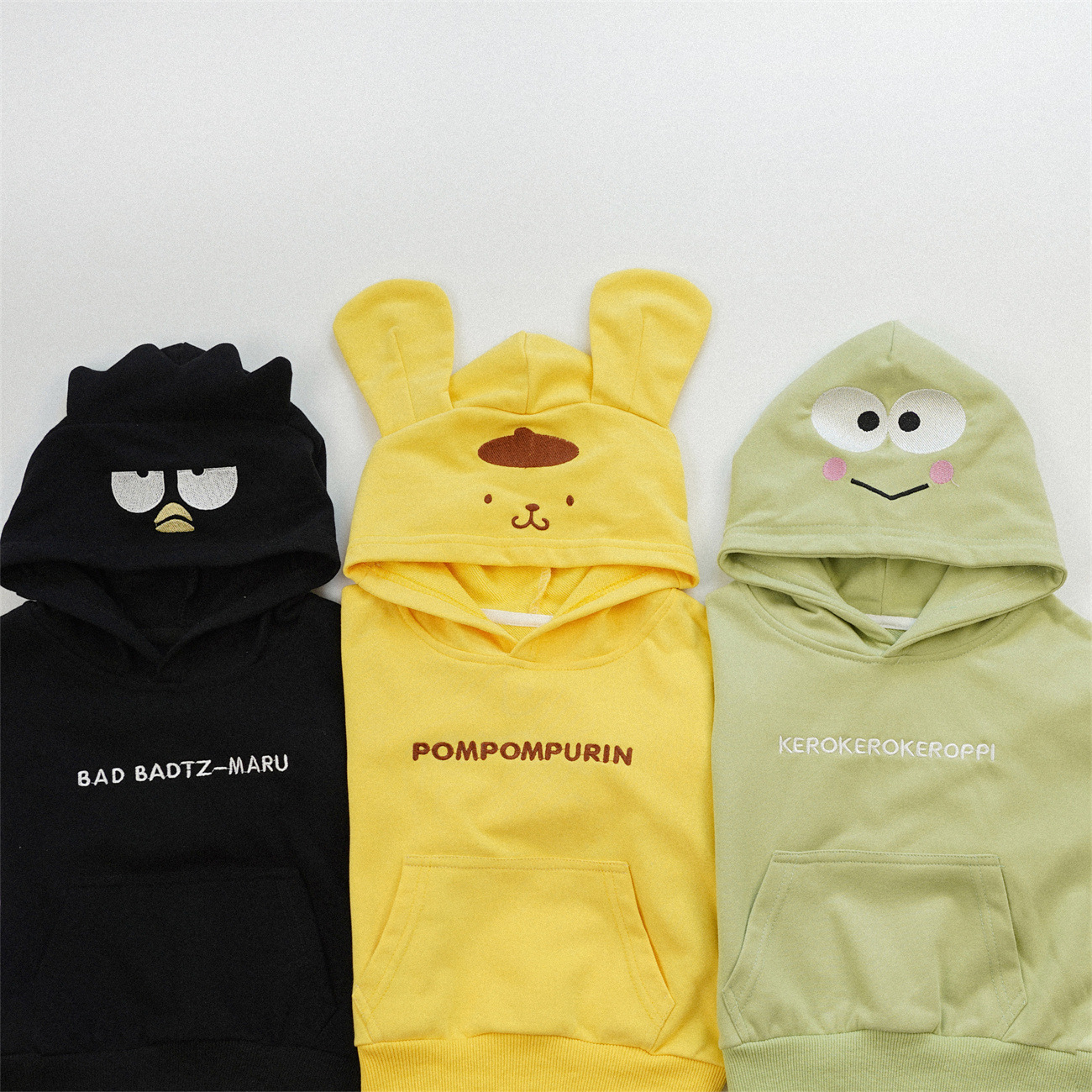 1019060 日系超可愛立體卡通帽帽刺繡連帽TEE 第 4 張