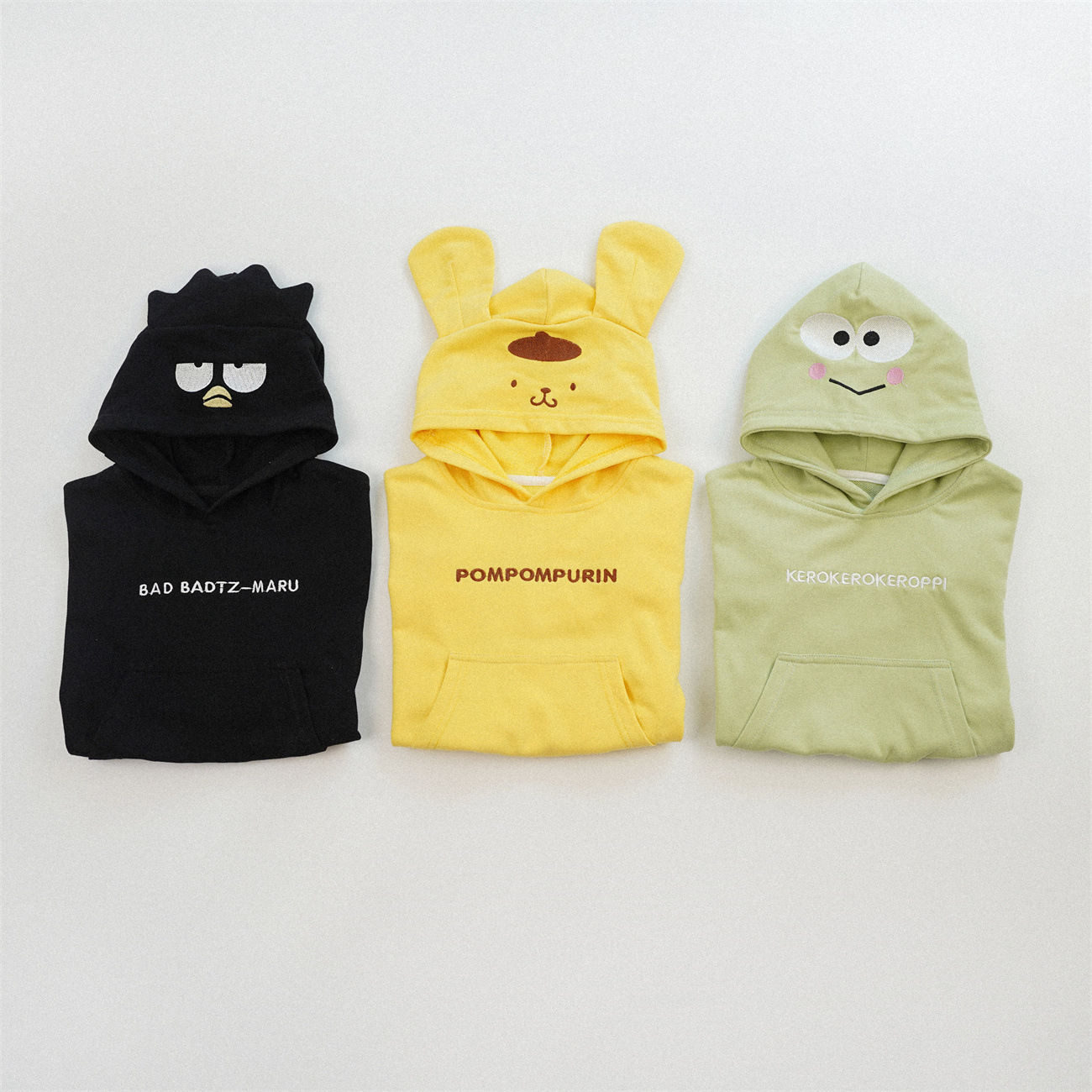 1019060 日系超可愛立體卡通帽帽刺繡連帽TEE 第 9 張