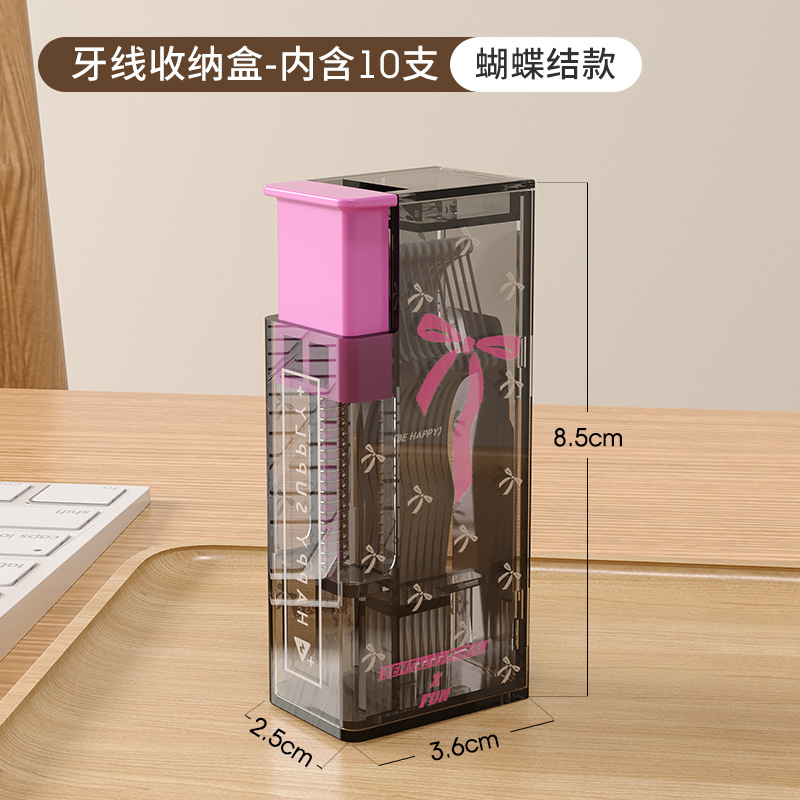1026001 隨身神級小物！牙籤線盒自動彈出收納盒 第 9 張