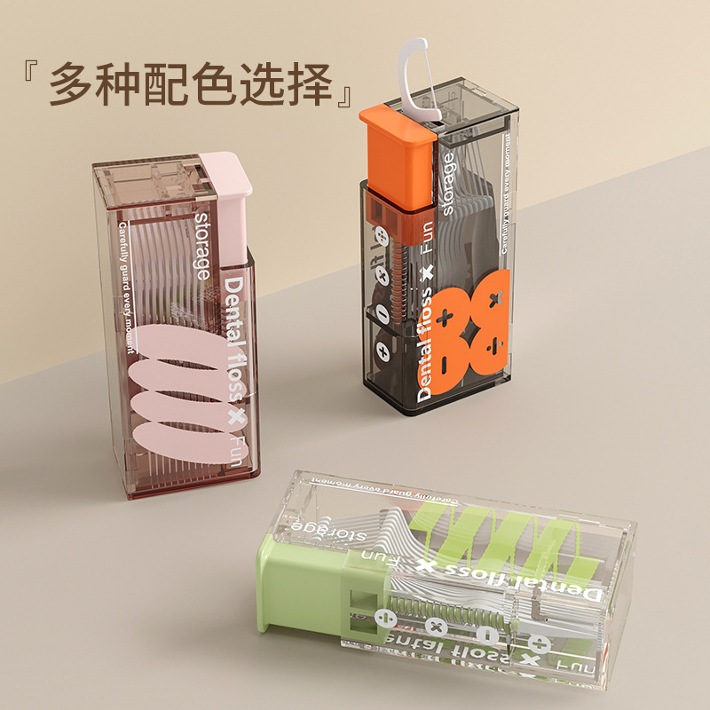 1026001 隨身神級小物！牙籤線盒自動彈出收納盒 第 3 張