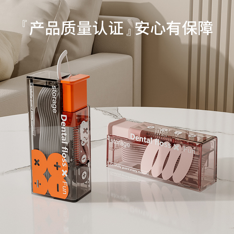 1026001 隨身神級小物！牙籤線盒自動彈出收納盒 第 4 張