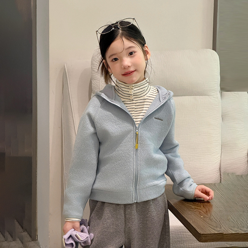 1026037 少年少女中大童雙面絨基礎款外套，保暖校服疊穿搭配好物！ 第 7 張