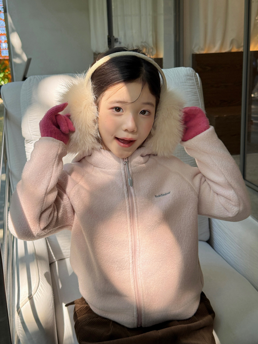 1026037 少年少女中大童雙面絨基礎款外套，保暖校服疊穿搭配好物！ 第 4 張