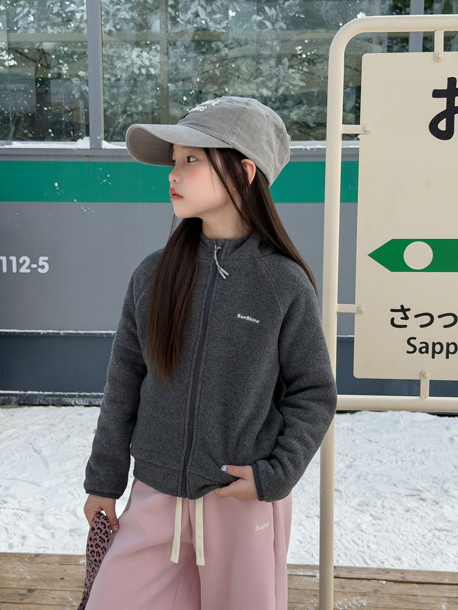 1026037 少年少女中大童雙面絨基礎款外套，保暖校服疊穿搭配好物！ 第 6 張
