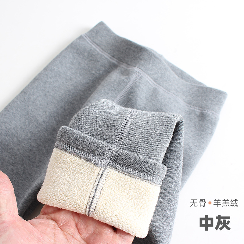 1026056 女童超值款秋冬保暖加厚刷毛純色內搭褲 第 6 張