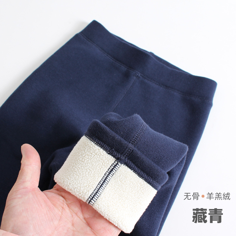 1026056 女童超值款秋冬保暖加厚刷毛純色內搭褲 第 9 張