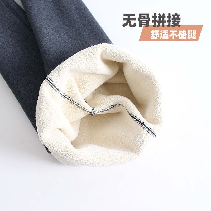 1026056 女童超值款秋冬保暖加厚刷毛純色內搭褲 第 4 張