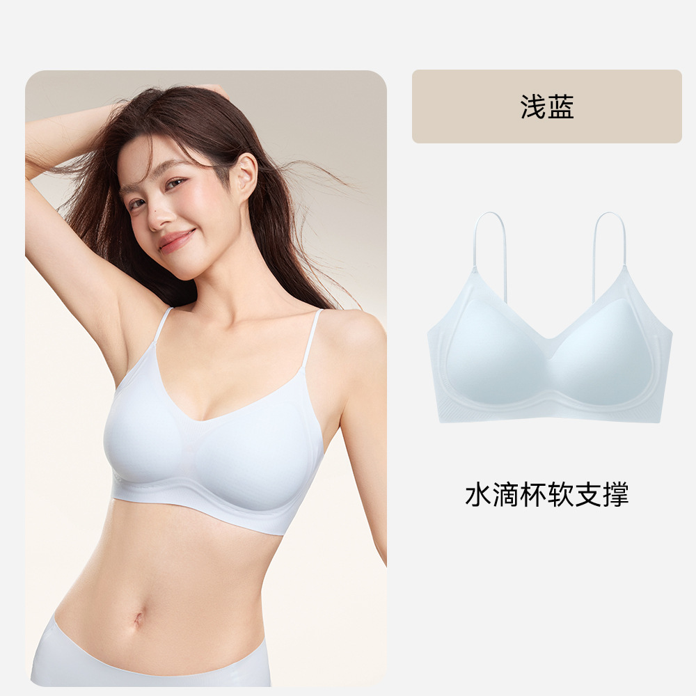 1026075 舒適無痕特調粉底色吊帶無鋼圈防下垂美背隱形內衣 第 10 張